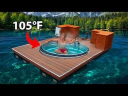 I Built a Floating Hot Tub