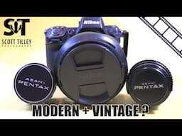 New Cameras Meet Old Lenses in the ULTIMATE Photography Experiment!