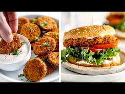 Vegan Fried Chicken in 10 Minutes (No Nuts, Soy or Seitan)