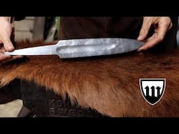 Forging Thorfinn's dagger, part 2, heat treatment.