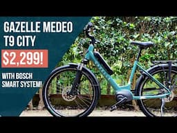 $2300 Bosch City eBike?! Gazelle Medeo City Electric Bike with Bosch’s new electronics