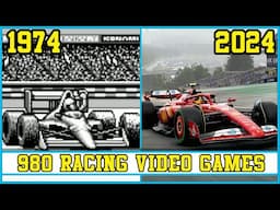 RACING video games evolution [1974 - 2024]