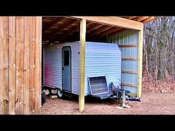 DIY camper shed build start to finish