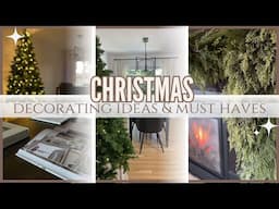 2024 STAPLE CHRISTMAS DECOR with Decorating Ideas | Must Have Timeless Holiday Decor