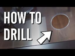 How to Drill an Aquarium (For Beginners)