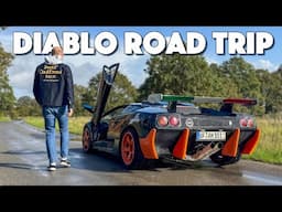 Driving A Lamborghini DIABLO SV-R To GERMANY! [500 Miles]