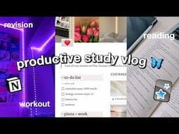 72 HOUR study vlog | flashcards, exams, workout, ib study diaries