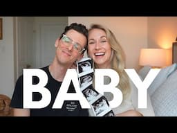 WE'RE HAVING A BABY! 🐣 Finding Out, Telling Our Friends + Family and First Scans