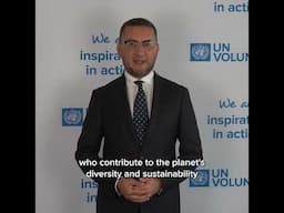 World Migratory Bird Day 2024- Toily Kurbanov, UNV Executive Coordinator