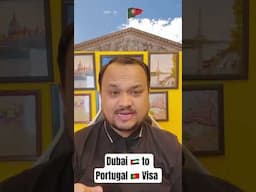 Dubai To Portugal Visa Process | UAE To Portugal Work Visa | Portugal visa update 2024