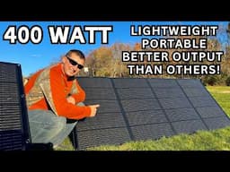 This 400W Solar Panel has better output than others | Nurzviy 400W Solar Panel Review