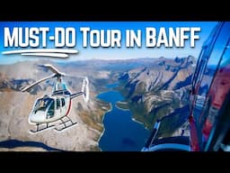 INCREDIBLE Helicopter Tour Over Banff National Park!