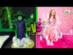 WICKED Witch vs Good Witch! Who has the BEST Room CHALLENGE! 🧙‍♀️✨