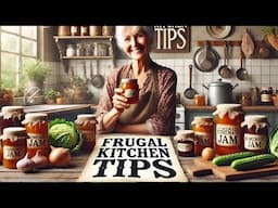 Top 20 Frugal Kitchen Tips from Grandma