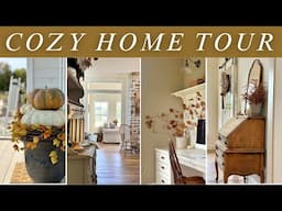 cozy home tour 🍂🏡 simple cottage style decor