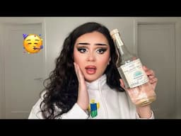 DRUNK GET READY WITH ME *scary*