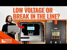 How Your MPPT Charge Controllers React to Low Voltage | RICH SOLAR TALK