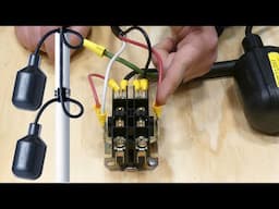 How to Wire a Double Float Switch to a Contactor | 2 of 3