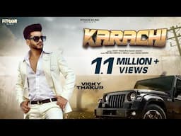 Karachi (Official Video) : Vicky Thakur | Dada Sadhu | Jrb Records | G Skillz | Haryanvi Song