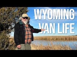 Van Life Camping at a Hidden Wyoming Lake - Thunder Basin National Grassland