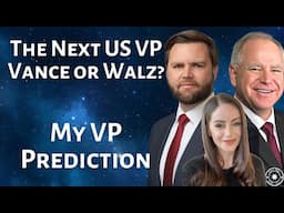 My VP Prediction | Numerology Reveals The Next US Vice President JD Vance or Tim Walz? Election 2024