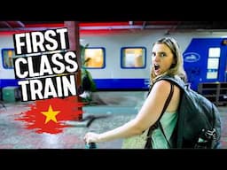 12 HOURS ON AN OVERNIGHT TRAIN in VIETNAM (Nha Trang to Da Nang train)