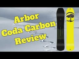 The 2025 Arbor Carbon Coda Snowboard Review