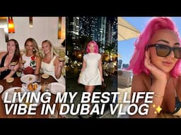 Living My Best Expat Life in Dubai! 💖 Dance Classes, Juice Cleanses, Pink Hair & Weekend Fun 🌴✨