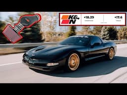 C5 Corvette K&N Cold Air Intake Install and Review