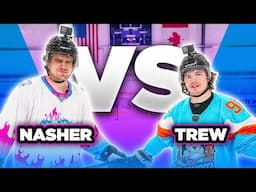 NASHER vs. TREW CREW *YOUTUBE HOCKEY SHOWDOWN*