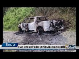 Fue encontrado vehículo Incinerado