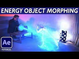 CREATE ENERGY BLAST + OBJECT MORPHING! - After Effects VFX Tutorial