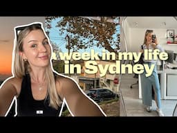 SETTLING INTO SYDNEY | a typical week in my new life 🇦🇺 apartment updates, office days & reunions!