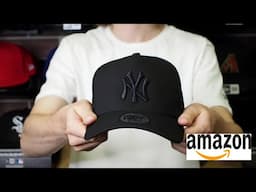 NEW ERA 9FORTY A FRAME MLB NEW YORK YANKEES COLOR ESSENTIAL BLACK CAP