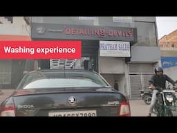 Washing experience of Skoda Rapid at Detailing Devils | Worth it or not...??? | Karan Madan