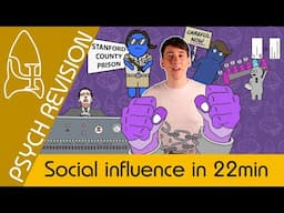 Social influence - AQA Psychology in 22 MINS!