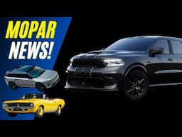 Mopar News April 2024 - Durango 392 AlcHEMI, Wagoneer S, Zombie Cars, Auctions, & MORE!