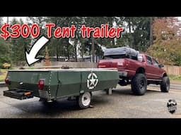 Let's build an Off-Road Trailer! Budget Tent Trailer conversion build