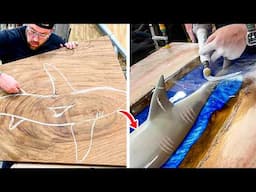 I Tested Viral Shark Carving Table Again!