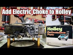 You Won't Believe How Easy It Is to Add Electric Choke to Holley 4160 Carburetor