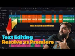 Text Editing | DaVinci Resolve vs. Premiere Pro