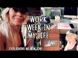 WORK WEEK IN MY LIFE: What I do now!