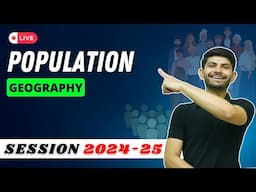 Population |  Live Poll Session PYQs and MIQs | Geography Class 9 2024-25