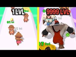 MAX LEVEL in Apes Evolution Gorilla Run Game