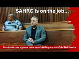 SAHRC takes Renaldo Gouws to Equality Court | Former DA MP appears in court