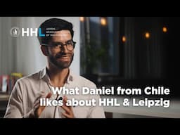 What Daniel from Chile likes about HHL and Leipzig