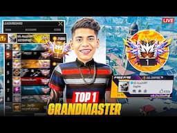 🔴[Live] No Masti😡Top 1 Today🗿Day 12 New Season Grandmaster Road to Top-1👽🔥-Garena Free Fire🔥!!