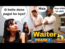 Waiter Prank on Girls IN Coffee Shop ( Part5 ) | Batmeez Waiter Prank | ANS Entertainment 2024