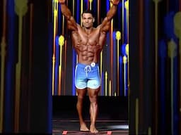 The outstanding Ali Bilal on stage. Watch his workout tips on Fit Media Channel