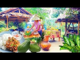 A Simple Life in the Philippine Buhay |Cook Papaya Okoy for lunch|Probinsya|Buhay Bukid @AmigaCha